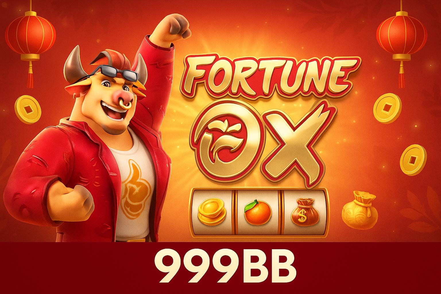 Fortune Ox no 999BB - Aposte Agora e Reivindique Seus Ganhos