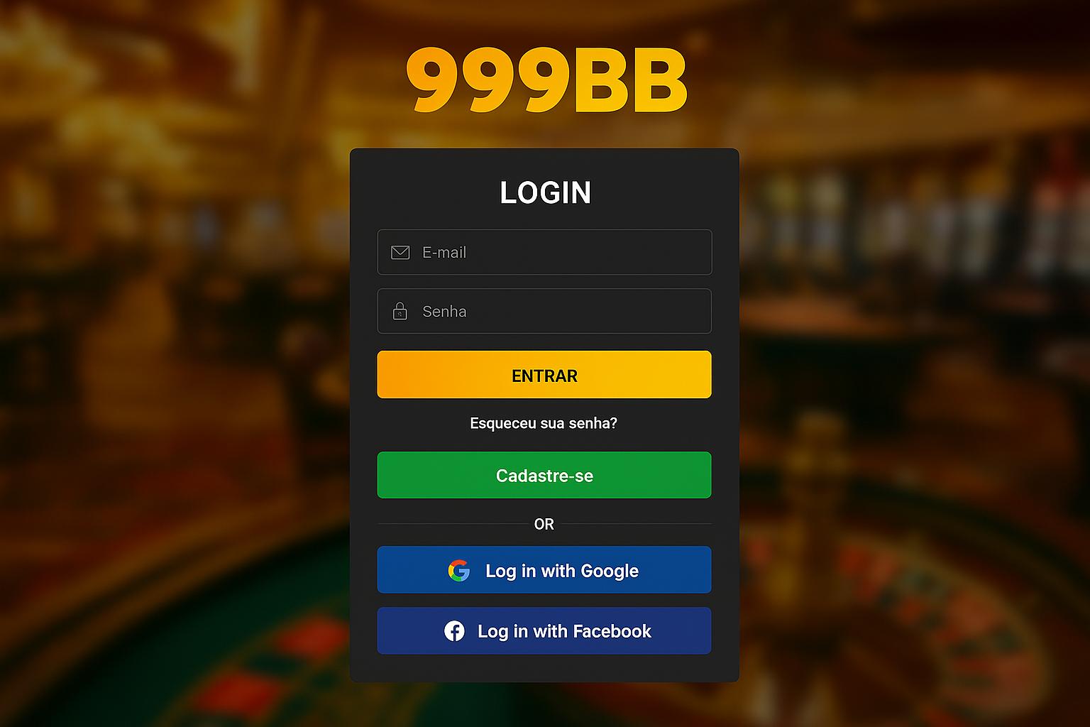 Registro na 999BB   Garante Acesso a uma Vasta Seleção de jogo